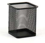 Victoria Írószertartó, fémhálós, szögletes, VICTORIA OFFICE, fekete (B804 BLACK)