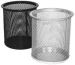 FORNAX Fémhálós írószertartó pohár kerek Fornax, ezüst (A-1899)