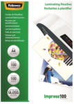 Fellowes Lamináló fólia, A4, 100 mikron, fényes, 100 db/doboz, Fellowes® (5351111) - bestoffice