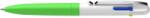 Schneider Pix cu 4 culori Schneider Take 4, corp verde neon