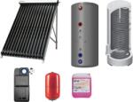 Ferroli Pachet solar Ferroli Ecotube New BASIC 1 panou x 25 tuburi, boiler Ecounit 200 litri cu 2 serpentine, pompa circulatie, controler WiFi, antigel solar, vas expansiune 24 litri (ECONEWB252002C)