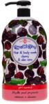 Naturaphy Gel de dus & sampon cu cirese si aloe vera, 1000ml, Naturaphy
