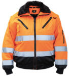 Korntex KXPJ láthatósági pilóta dzseki narancs színben (kxpjor-l)