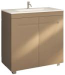 Belform Atlantis Masca lavoar 80x43xH78 cm, maro (latte) (25MB7002)