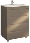 Belform Atlantis Masca lavoar baie suspendata cu 2 sertare 100x48xH78 cm, gri inchis (grey cobalt) (25MB7028)