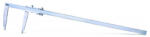 Insize Subler mecanic de exterior-interior, cu varfuri lungi si reglaj, scala: 0-500 mm (1215-532)