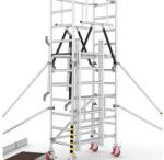 CAGSAN HASZNÁLT CAGSAN gurulóállvány Protube ST (120) 440-Munkamagasság: 6, 4m (CAGST440)