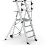 CAGSAN KEY-PRO Összecsukható platform létra 2+1 fokos ( Munkamagasság: 2, 7m) (KPN2)