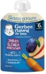 Gerber Пауч Ябълка, Слива и Морков 80г