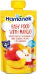 Hamanek пауч ябълка и манго 4м+ -120 г
