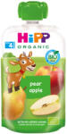 Hipp Organic Плодова закуска ябълка и круша 100г