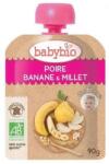 Babybio БИО Плодов мус Круша, Банан и Просо 90г