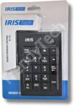 Iris B-15 USB numerikus billentyűzet, fekete