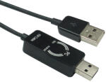 Roline Kábel USB 2.0 KM link PC/Android 1.5 m