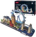 CubicFun London Tower Bridge LED 186 db-os (3D-L532)