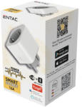 Entac Smart Hálózati Adapter 1x fogyasztásmérővel WIBLE (ENTAC-ES-SSAPM-WIBLE)