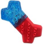 Dog Fantasy Dog Fantasy Os de răcorire roșu-albastră 13, 5 cm