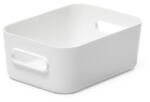 SMARTSTORE Műanyag tárolódoboz, 1, 5 liter, 'Compact S', fehér (CSDSMART05) (CSDSMART05)