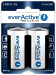 everActive Elem góliát R20 1, 5V bliszteres EverActive Pro Alkaline 2 db/bl (EA21827)