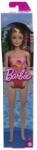 Barbie Papusa Barbie Blonda Cu Costum De Baie Roz La Piscina Papusa