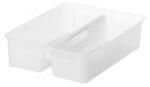 SMARTSTORE Kivehető rendező- és tárolóelem Classic 15 dobozhoz, 2 rekeszes, fogantyúval, , átlátszó (CSDSMART45) (CSDSMART45)