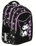 St. Majewski Kuromi Black - ergonomikus iskolatáska, hátizsák - 4 rekeszes - fekete (693717) (693717)