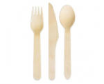  Evőeszköz szett, fa, környezetbarát, 2 személyes (PTHZKEDS6) (PTHZKEDS6)