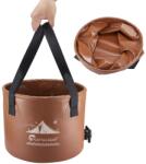 FLEXTAIL Flex Bucket 20L - Összecsukható kemping vödör (CBUCKET20L-BR-I)