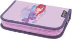 Herlitz Penar echipat HERLITZ cu 2 clape, 34 piese, 13.5 x 19.5 x 3.5 cm, motiv Mermaid (400198293) Penar