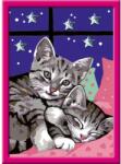 Ravensburger - CreArt Pictura pe numere pentru copii Pisicute somnoroase cu pietre sclipitoare (art_RVSPBN20213)