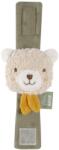 Fehn Rasselarmband Baby fehnNatur Toy Bear - Jucarie de prindere a abilitatilor motorii Jucarie pentru a zdrangani, simti - Jucarie de plus Jucarie pentru bebelusi cu bumbac organic - Jucarii pentru bebelu