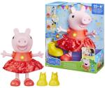 Hasbro Peppa Pig, Papusa La fete aux puddles de mud, versiune franceza, roz (F8873) Figurina