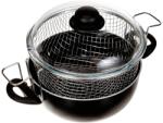 Ballarini Deep Fryer 24 Fritteuse, Metall, Schwarz, 24 cm (35260F.24)