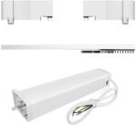 Luxion Okos Függönykarnis Szett, Motor, Függönysín, Színházi nyitással, 2M hossz, Telefonos vezérléssel - pepita