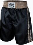 Cleto Reyes Pantaloni scurți de box pentru bărbați Cleto Reyes Satin Boxing black/gold