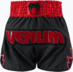 Venum Pantaloni scurți de antrenament pentru bărbați Venum Inferno Muay Thai gri cărbune/roșu