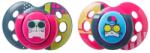 Tommee Tippee Ортодонтични залъгалки Tommee Tippee - Fun Style, 6-18 m, 2 броя, Котки (TT.0084.003)