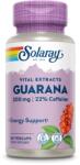 SOLARAY Guarana 200 mg Solaray, 60 capsule, Secom