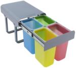 EKOTECH - Beépíthető hulladékgyűjtő EKKO 40 - 4x8 liter (MK90064100)