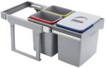 EKOTECH - Beépíthető hulladékgyűjtő EKKO EASY 40 - 1x16 liter+2x8 liter (MK90994100)