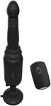 Pipedream Stimulator Anal Vibrating Ass Thruster, Incalzire, 7 Moduri Vibratii, Silicon, USB, Negru, 30.5 cm