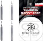 RTB Refuse to Blank Plumb RTB Refuse to Blank Tungsten Skinny Drop Weights 10.5g 3buc (5940000617578)