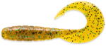 FishUp Mighty Grub 10cm #036 Caramel Green & Black (4820194857107)