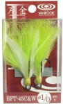 Vanfook Ancore Vanfook BFT-45 Chartreuse and White Treble nr. 1 (4949146030105)