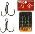 Vanfook Ancore Vanfook DT-44B Crank Minnow Short Shank Treble nr. 10 (4949146031638)