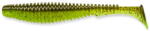 FishUp U-Shad 10.1cm #204 Green Pumpkin Chartreuse (4820246295000)