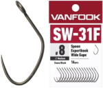 Vanfook Carlige Vanfook SW-31F Spoon Experthook Wide Gape Medium Wire nr. 5 16buc (4949146040449)