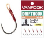 Vanfook Carlige Vanfook DRS-40F Drifthook Fine Wire Fusso Black Hooks nr. 10 (4949146038675)