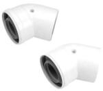 Vaillant 60/100 ALU könyök 45° 2db (20209569) (0020209569)