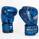 KNOCKOUT Box Knockout Skull kesztyű 10 OZ kék